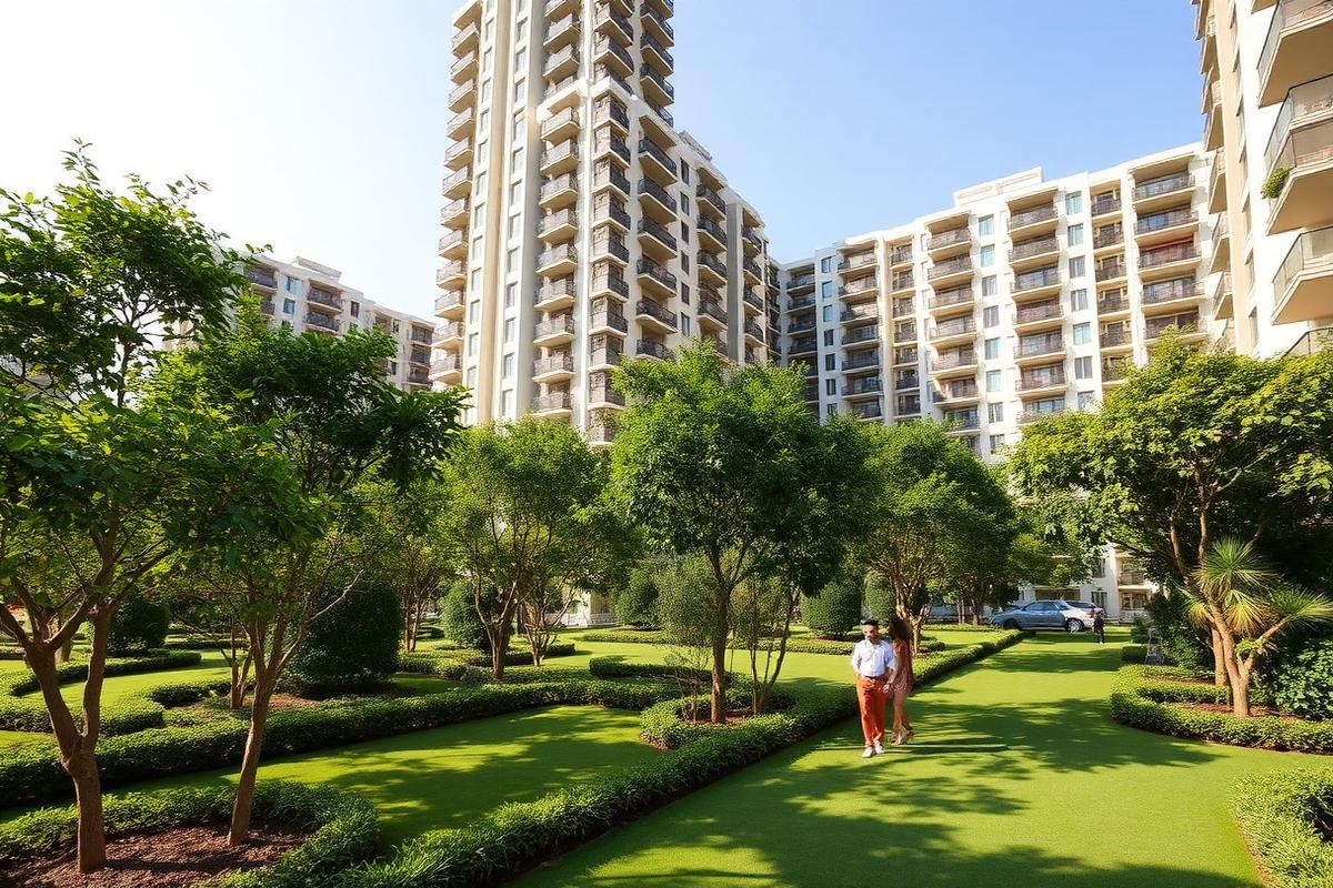 Emaar Palm Hills luxury apartments in Sector 77, Gurugram